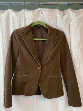 Theory velvet Brown Jacket 2 XS-S